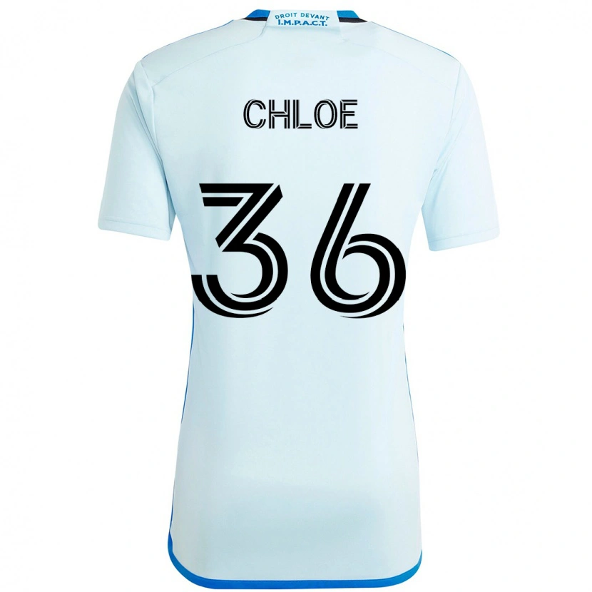 Danxen Dzieci Scicchitano Chloe #36 Ciemnoniebieski Czarny Wyjazdowa Koszulka 2025/26 Koszulki Klubowe