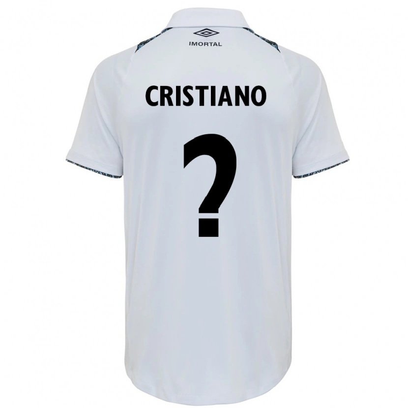 Danxen Dzieci Cristiano #0 Niebieski Czarny Biały Wyjazdowa Koszulka 2025/26 Koszulki Klubowe