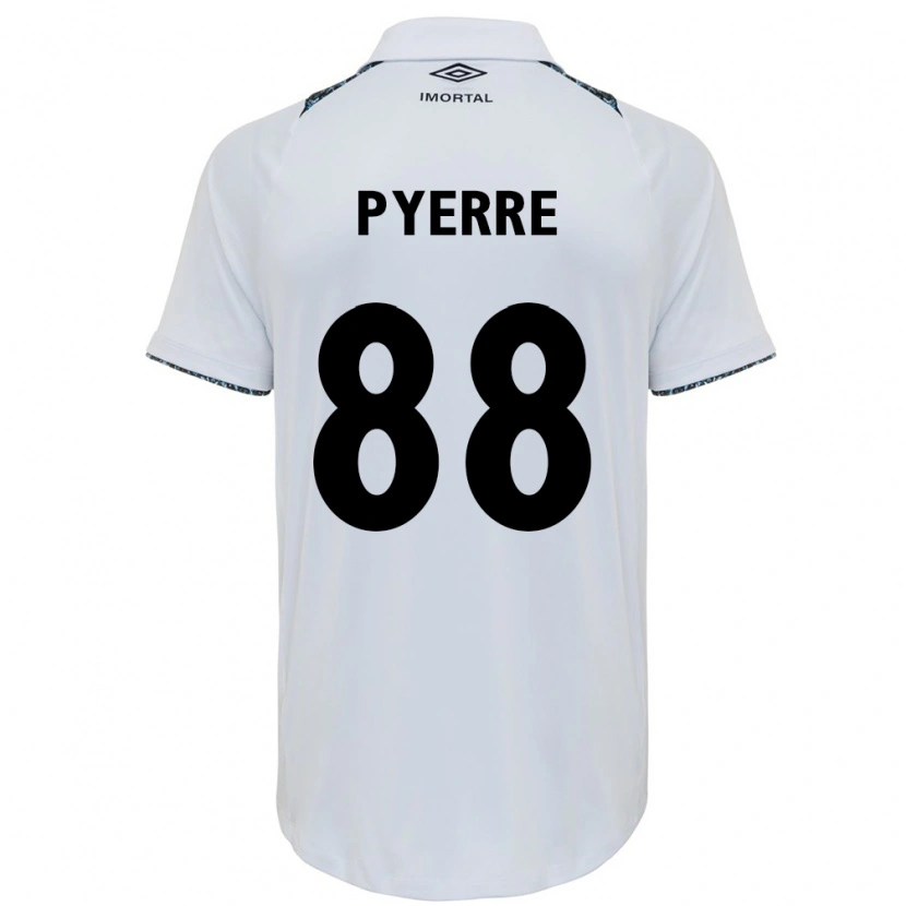 Danxen Dzieci Jean Pyerre #88 Niebieski Czarny Biały Wyjazdowa Koszulka 2025/26 Koszulki Klubowe