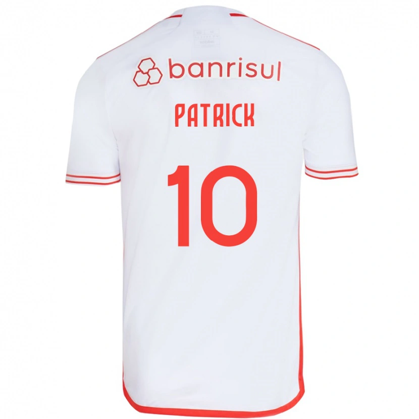 Danxen Dzieci Alan Patrick #10 Czerwony Biały Wyjazdowa Koszulka 2025/26 Koszulki Klubowe