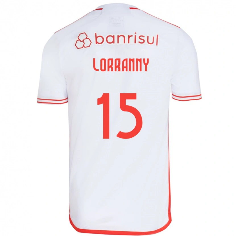 Danxen Dzieci Lorranny #15 Czerwony Biały Wyjazdowa Koszulka 2025/26 Koszulki Klubowe