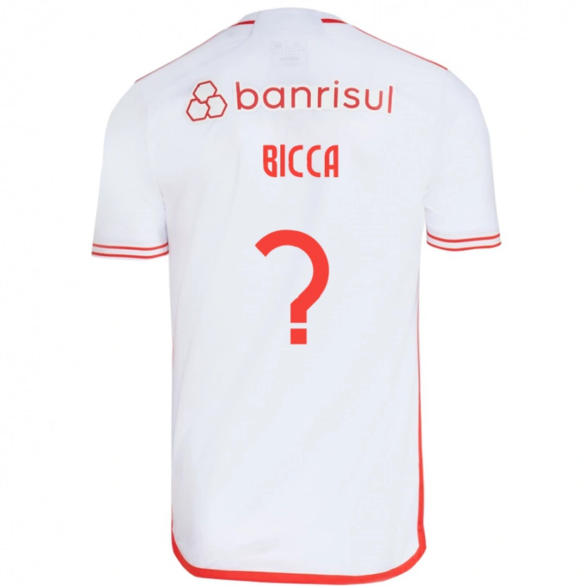 Danxen Dzieci Leo Bicca #0 Czerwony Biały Wyjazdowa Koszulka 2025/26 Koszulki Klubowe