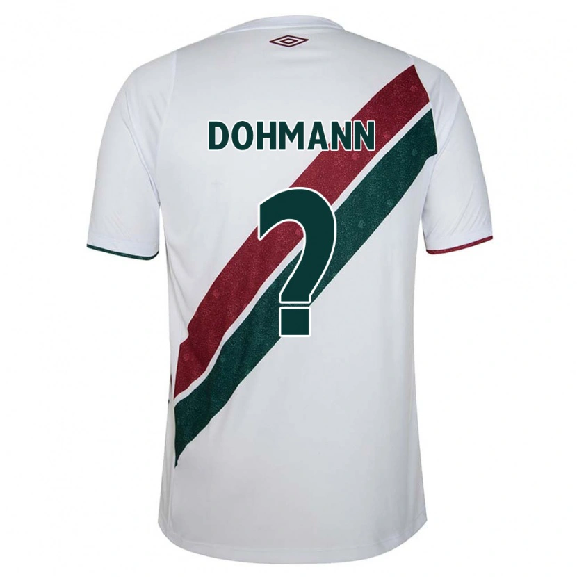 Danxen Dzieci Dohmann #0 Zielony Bordowy Biały Wyjazdowa Koszulka 2025/26 Koszulki Klubowe