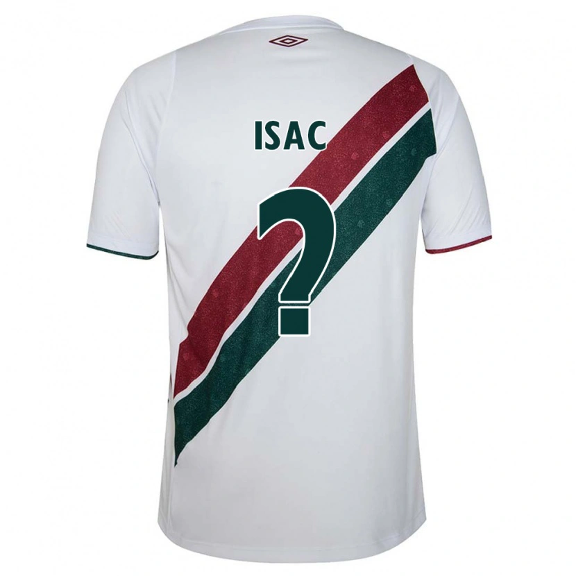Danxen Dzieci Isac #0 Zielony Bordowy Biały Wyjazdowa Koszulka 2025/26 Koszulki Klubowe