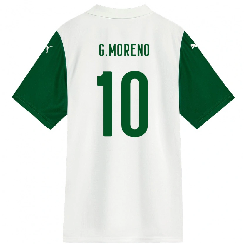 Danxen Dzieci Gerardo Moreno #10 Zielony Biały Wyjazdowa Koszulka 2025/26 Koszulki Klubowe