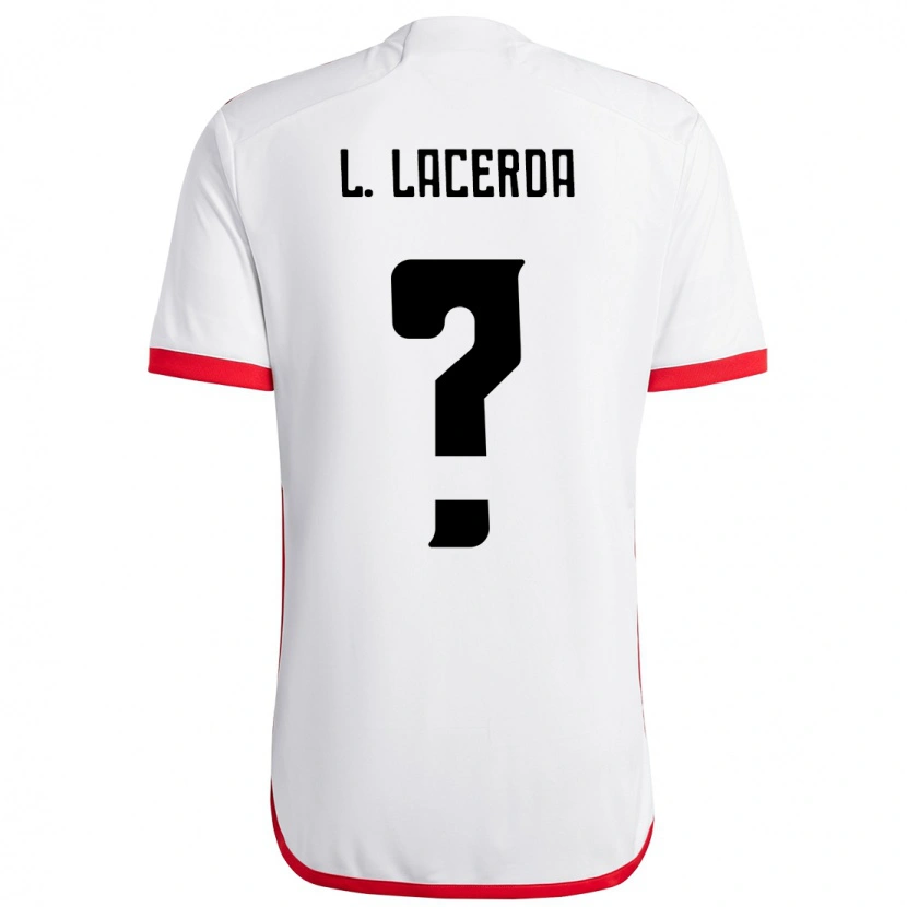Danxen Dzieci Iago Lacerda #0 Czerwony Czarny Wyjazdowa Koszulka 2025/26 Koszulki Klubowe