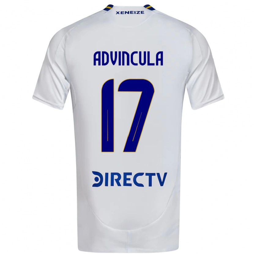 Danxen Dzieci Luis Advíncula #17 Królewski Niebieski Żółty Wyjazdowa Koszulka 2025/26 Koszulki Klubowe
