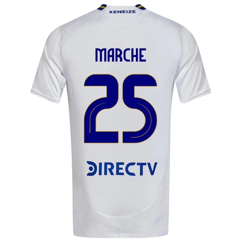 Danxen Dzieci Agustín Marchesín #25 Królewski Niebieski Żółty Wyjazdowa Koszulka 2025/26 Koszulki Klubowe