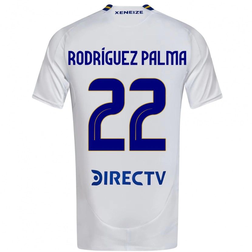 Danxen Dzieci Joaquina Rodríguez Palma #22 Królewski Niebieski Żółty Wyjazdowa Koszulka 2025/26 Koszulki Klubowe
