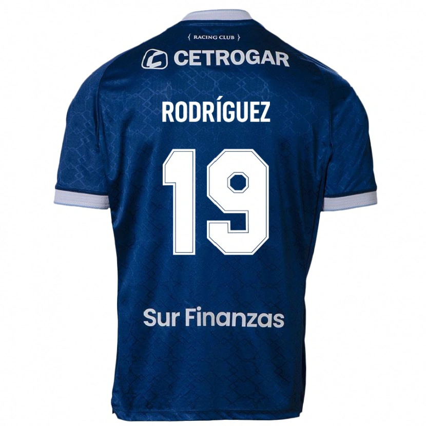 Danxen Dzieci Ignacio Rodríguez #19 Błękitny Wyjazdowa Koszulka 2025/26 Koszulki Klubowe