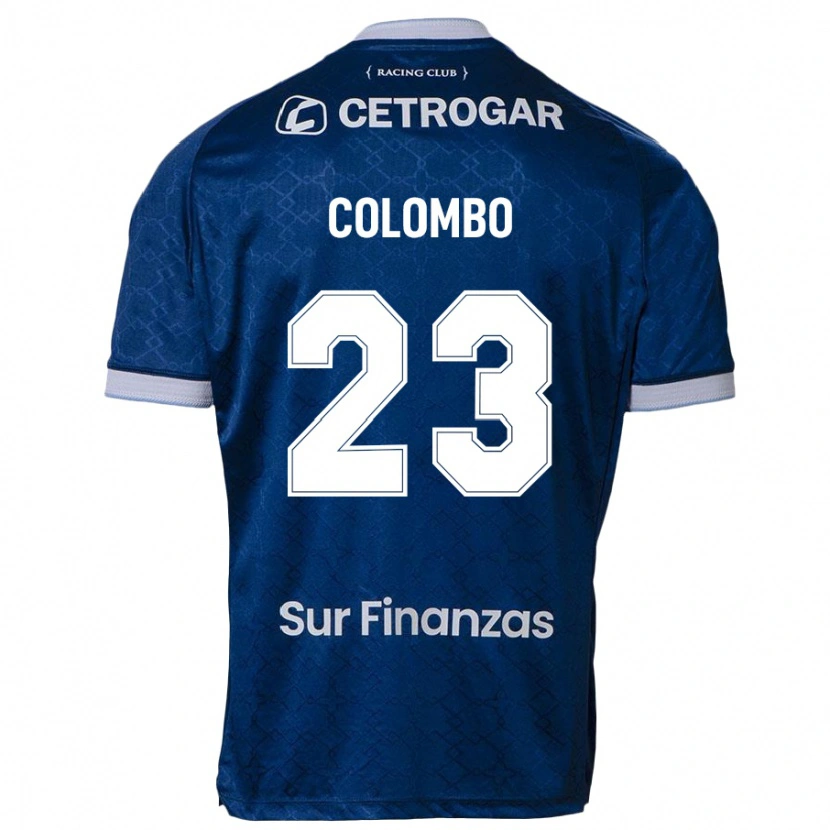 Danxen Dzieci Nazareno Colombo #23 Ciemnoniebieski Wyjazdowa Koszulka 2025/26 Koszulki Klubowe