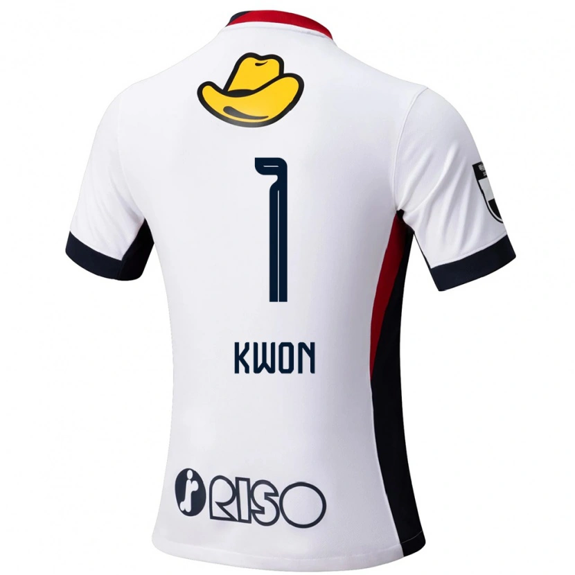 Danxen Dzieci Sun-Tae Kwon #1 Czerwony Czarny Wyjazdowa Koszulka 2025/26 Koszulki Klubowe