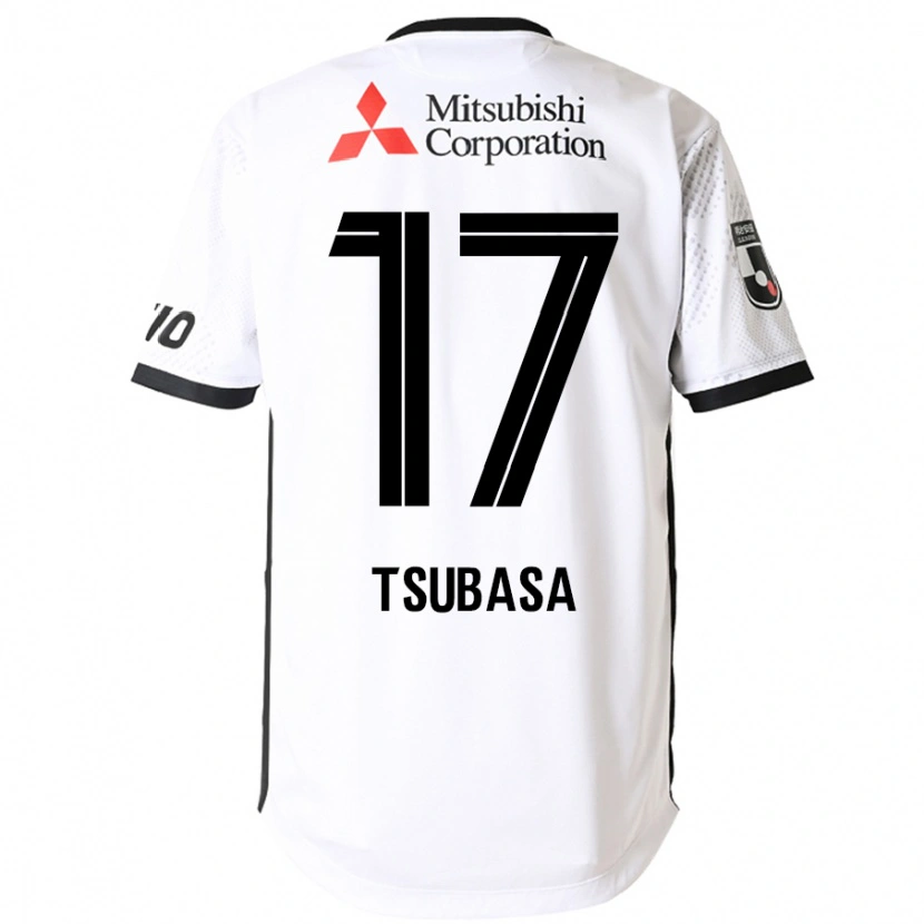 Danxen Dzieci Tsubasa Terayama #17 Królewski Niebieski Biały Wyjazdowa Koszulka 2025/26 Koszulki Klubowe