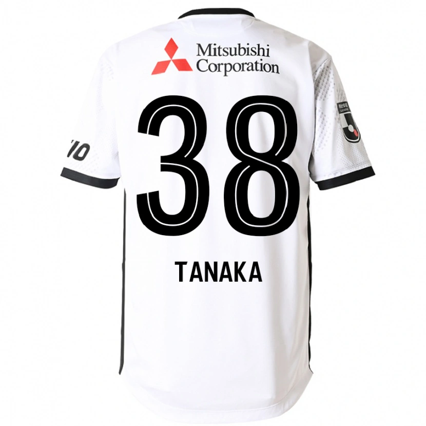 Danxen Dzieci Kio Tanaka #38 Królewski Niebieski Biały Wyjazdowa Koszulka 2025/26 Koszulki Klubowe