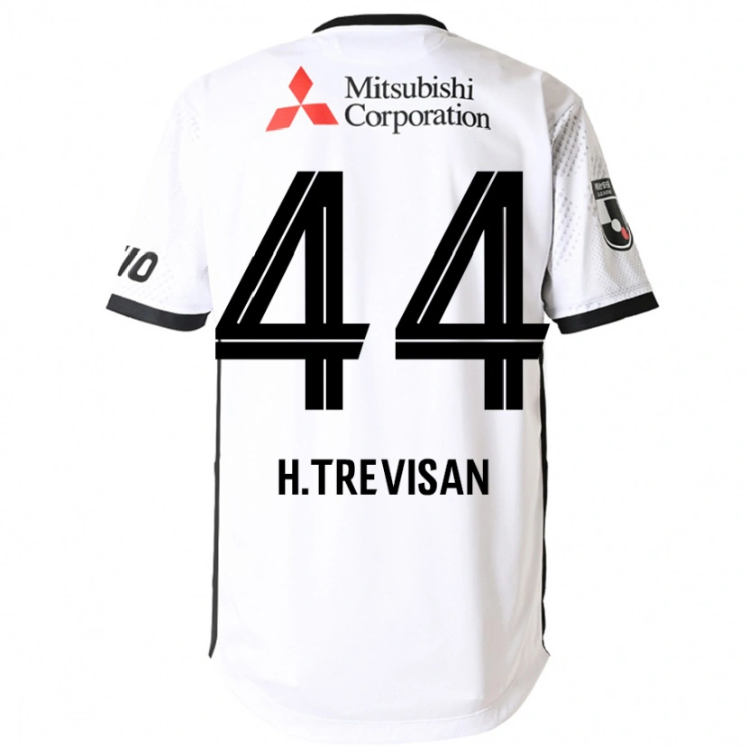 Danxen Dzieci Henrique Trevisan #44 Królewski Niebieski Biały Wyjazdowa Koszulka 2025/26 Koszulki Klubowe