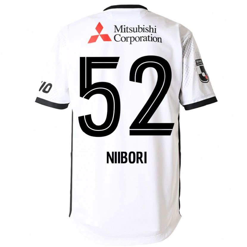 Danxen Dzieci Keita Niibori #52 Królewski Niebieski Biały Wyjazdowa Koszulka 2025/26 Koszulki Klubowe