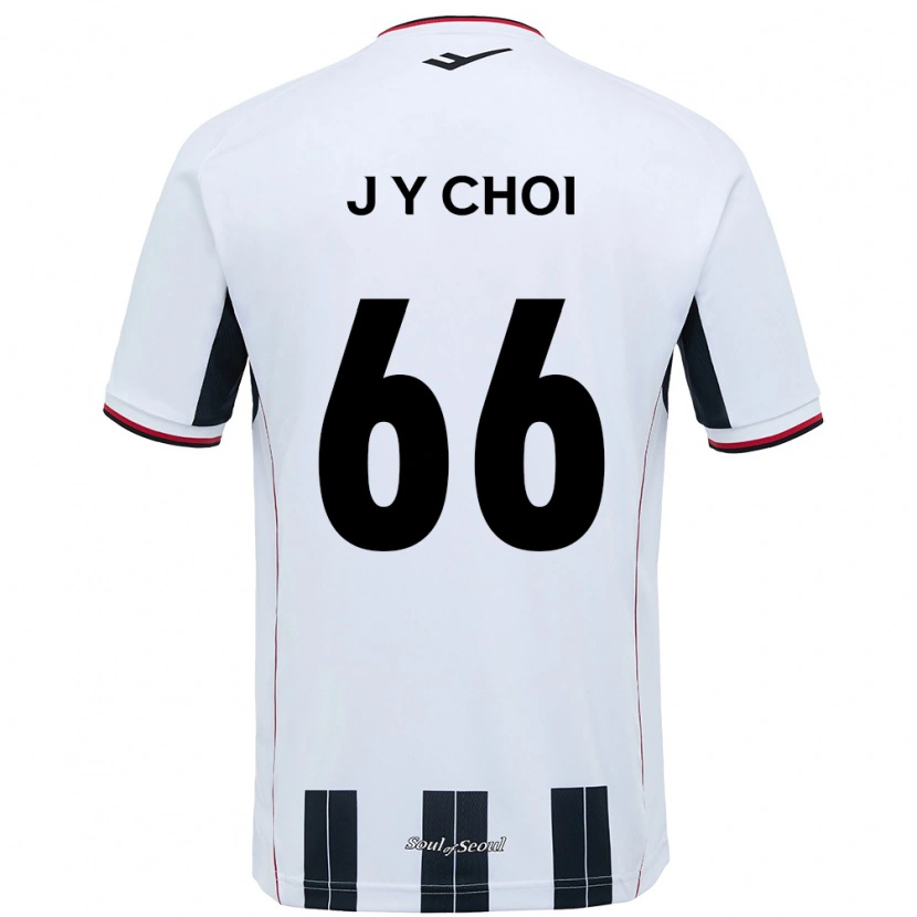 Danxen Dzieci Jun-Yeong Choi #66 Czarny Czerwony Wyjazdowa Koszulka 2025/26 Koszulki Klubowe