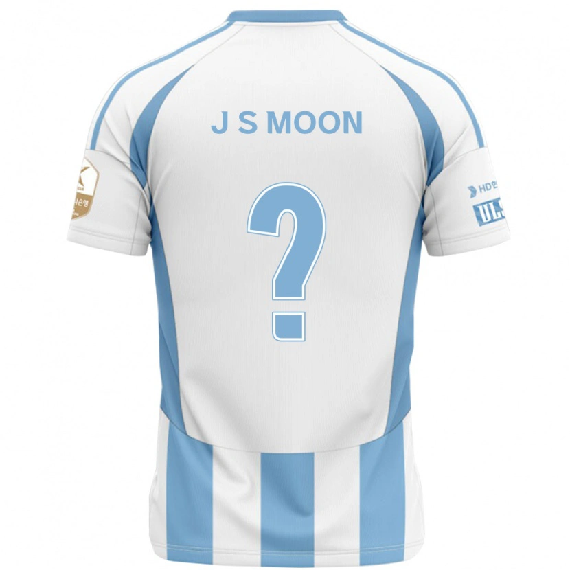 Danxen Dzieci Seok-Ju Moon #0 Królewski Niebieski Żółty Wyjazdowa Koszulka 2025/26 Koszulki Klubowe
