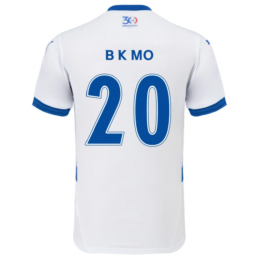 Danxen Dzieci Kyung-Bin Mo #20 Królewski Niebieski Biały Wyjazdowa Koszulka 2025/26 Koszulki Klubowe