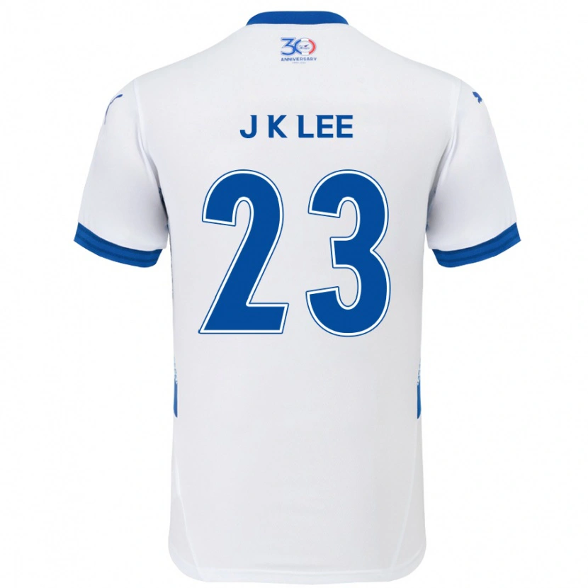 Danxen Dzieci Ki-Je Lee #23 Królewski Niebieski Biały Wyjazdowa Koszulka 2025/26 Koszulki Klubowe