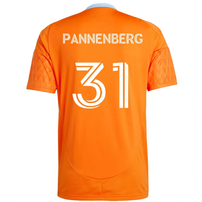 Danxen Męski Andrew Pannenberg #31 Fioletowy Pomarańczowy Domowa Koszulka 2025/26 Koszulki Klubowe