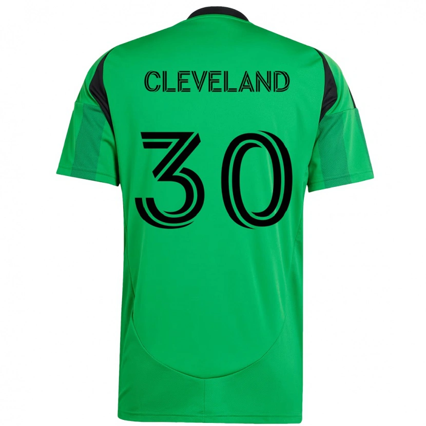 Danxen Męski Stefan Cleveland #30 Biały Zielony Domowa Koszulka 2025/26 Koszulki Klubowe