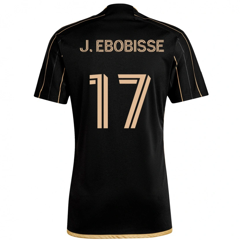 Danxen Męski Jeremy Ebobisse #17 Biały Brązowy Domowa Koszulka 2025/26 Koszulki Klubowe