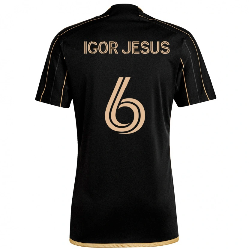 Danxen Męski Igor Jesus #6 Biały Brązowy Domowa Koszulka 2025/26 Koszulki Klubowe