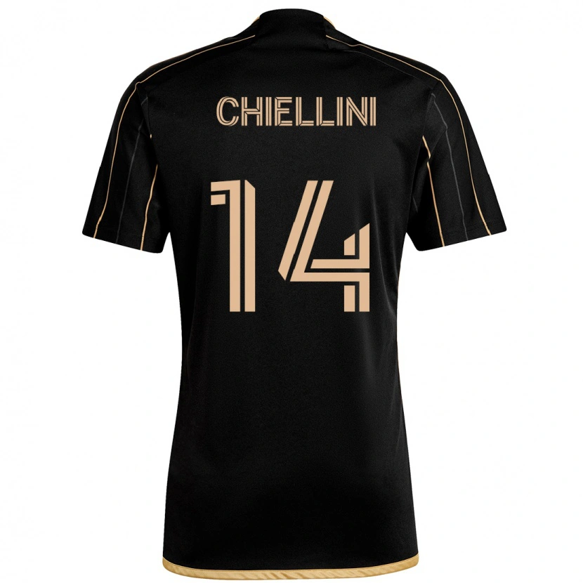 Danxen Męski Giorgio Chiellini #14 Biały Brązowy Domowa Koszulka 2025/26 Koszulki Klubowe