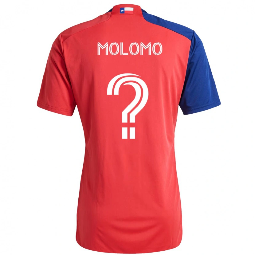 Danxen Męski Zach Molomo #0 Jasnoniebieski Czerwony Domowa Koszulka 2025/26 Koszulki Klubowe