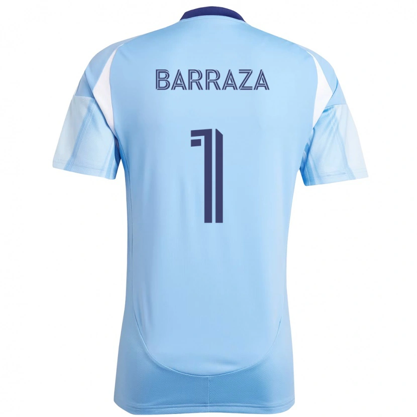 Danxen Męski Luis Barraza #1 Czarny Niebieski Pomarańczowy Domowa Koszulka 2025/26 Koszulki Klubowe