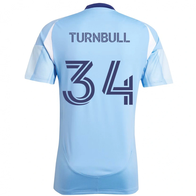 Danxen Męski Stephen Turnbull #34 Czarny Niebieski Pomarańczowy Domowa Koszulka 2025/26 Koszulki Klubowe