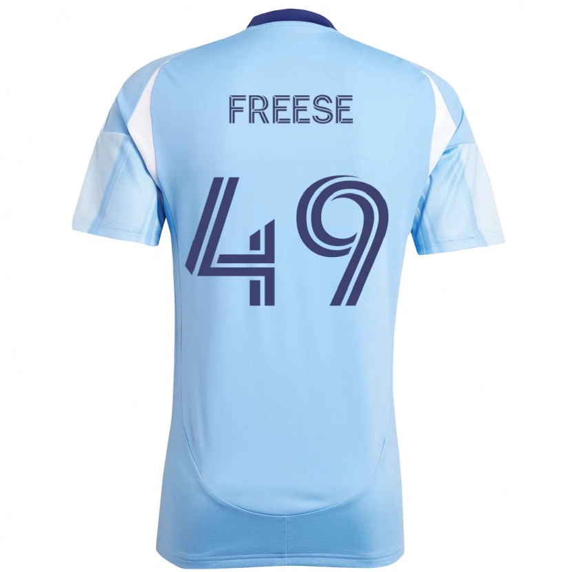 Danxen Męski Matt Freese #49 Czarny Niebieski Pomarańczowy Domowa Koszulka 2025/26 Koszulki Klubowe