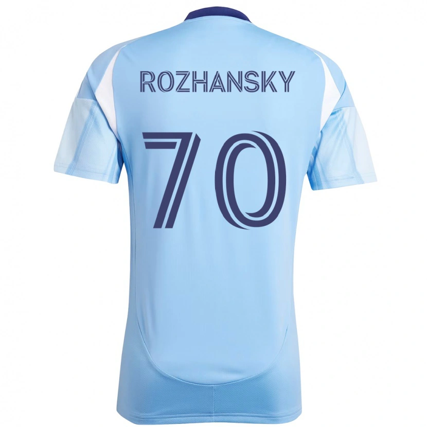 Danxen Męski Jake Rozhansky #70 Czarny Niebieski Pomarańczowy Domowa Koszulka 2025/26 Koszulki Klubowe