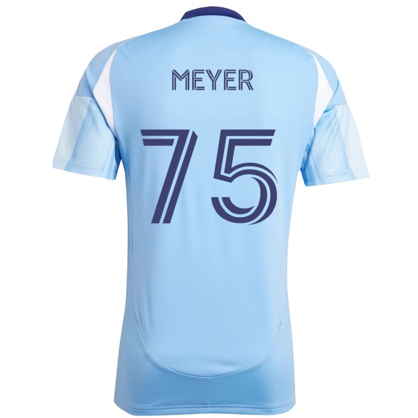 Danxen Męski Will Meyer #75 Czarny Niebieski Pomarańczowy Domowa Koszulka 2025/26 Koszulki Klubowe
