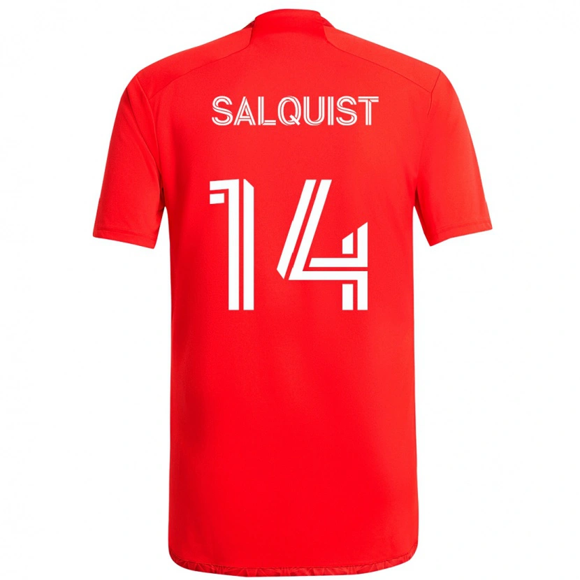 Danxen Męski Tobias Salquist #14 Jasne Błękitne Niebieski Domowa Koszulka 2025/26 Koszulki Klubowe