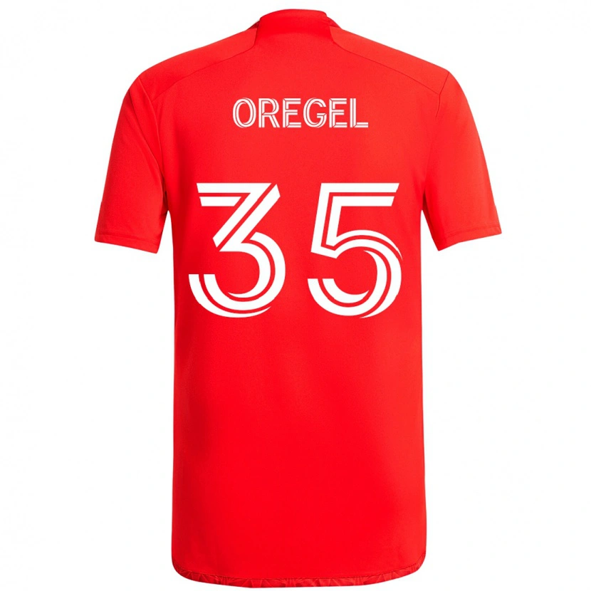Danxen Męski Sergio Oregel #35 Jasne Błękitne Niebieski Domowa Koszulka 2025/26 Koszulki Klubowe