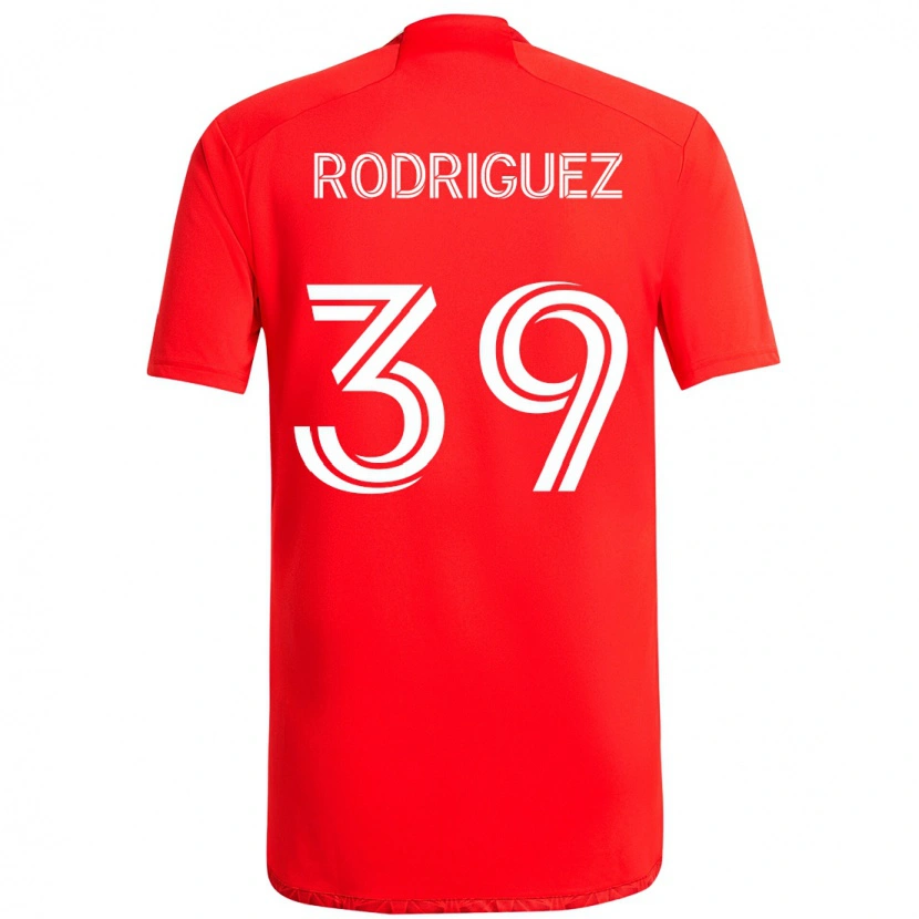 Danxen Męski Allan Rodriguez #39 Jasne Błękitne Niebieski Domowa Koszulka 2025/26 Koszulki Klubowe