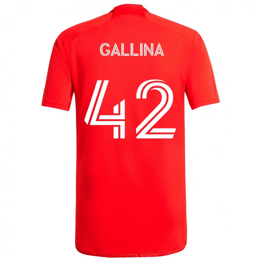 Danxen Męski Henrique Gallina #42 Jasne Błękitne Niebieski Domowa Koszulka 2025/26 Koszulki Klubowe