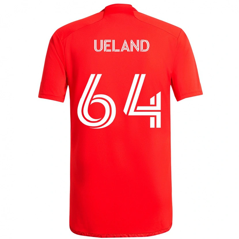 Danxen Męski Andreas Ueland #64 Jasne Błękitne Niebieski Domowa Koszulka 2025/26 Koszulki Klubowe
