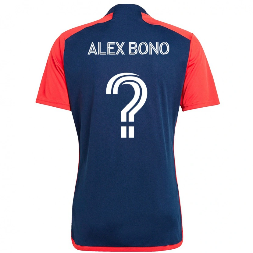Danxen Męski Alex Bono #0 Biały Niebieski Domowa Koszulka 2025/26 Koszulki Klubowe