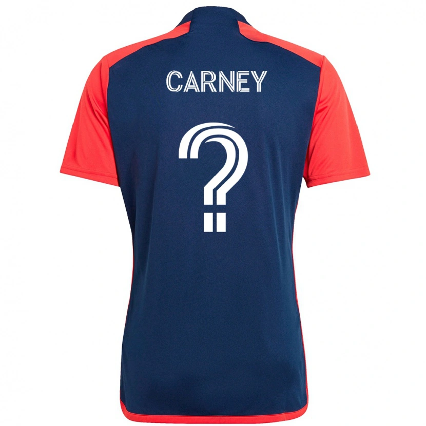 Danxen Męski Ryan Carney #0 Biały Niebieski Domowa Koszulka 2025/26 Koszulki Klubowe