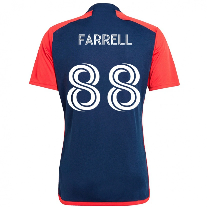 Danxen Męski Andrew Farrell #88 Biały Niebieski Domowa Koszulka 2025/26 Koszulki Klubowe
