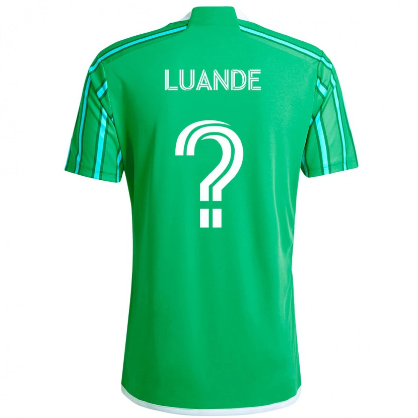 Danxen Męski Michael Luande #0 Jasnoniebieski Domowa Koszulka 2025/26 Koszulki Klubowe