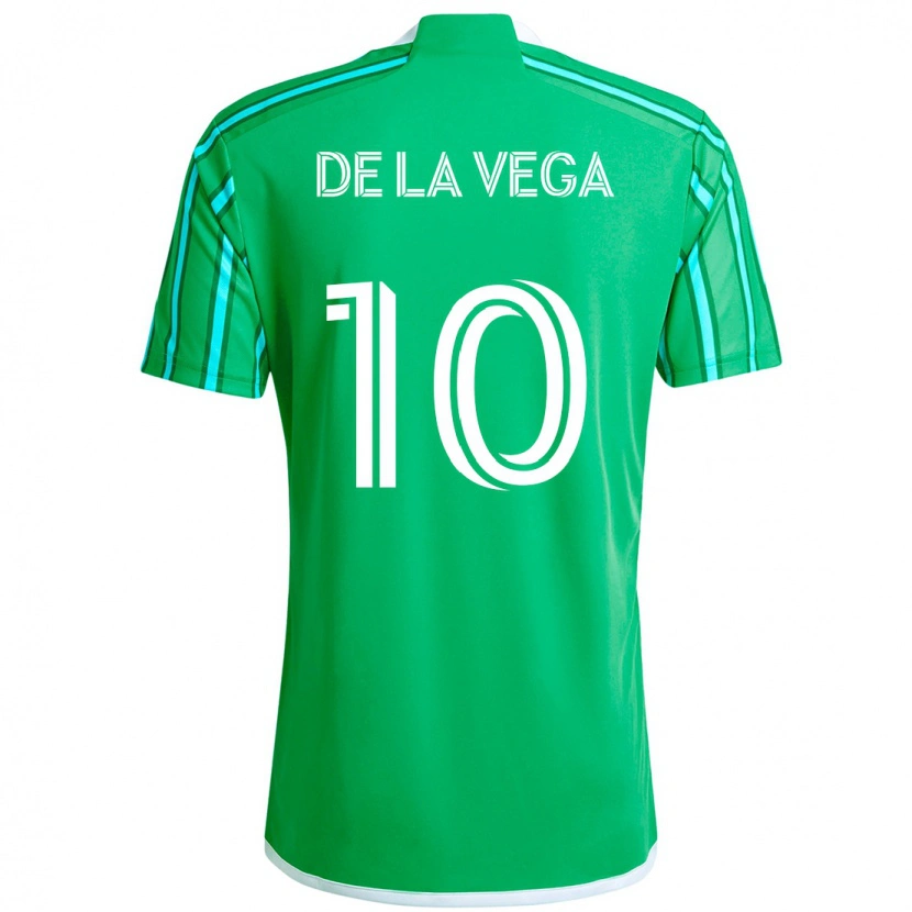Danxen Męski Pedro De La Vega #10 Jasnoniebieski Domowa Koszulka 2025/26 Koszulki Klubowe