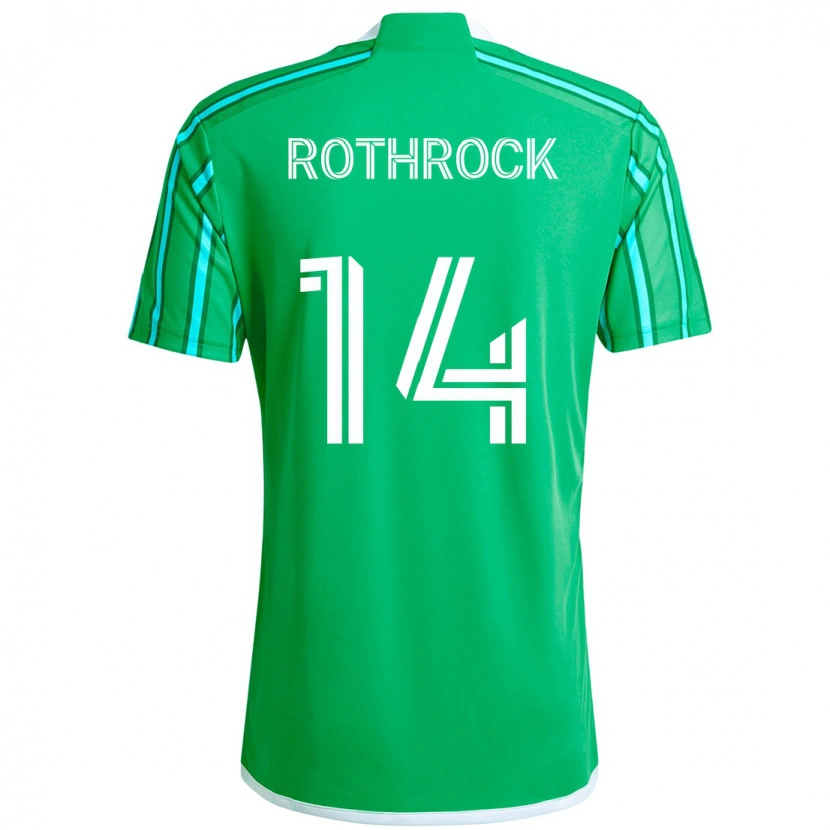 Danxen Męski Paul Rothrock #14 Jasnoniebieski Domowa Koszulka 2025/26 Koszulki Klubowe