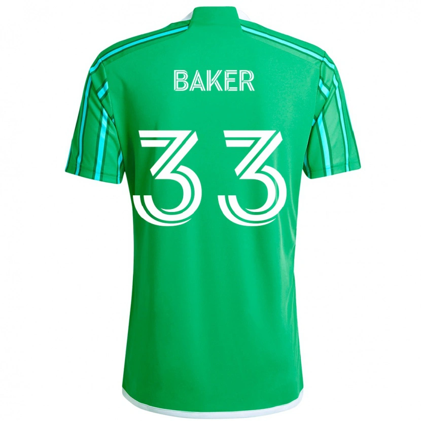 Danxen Męski Cody Baker #33 Jasnoniebieski Domowa Koszulka 2025/26 Koszulki Klubowe