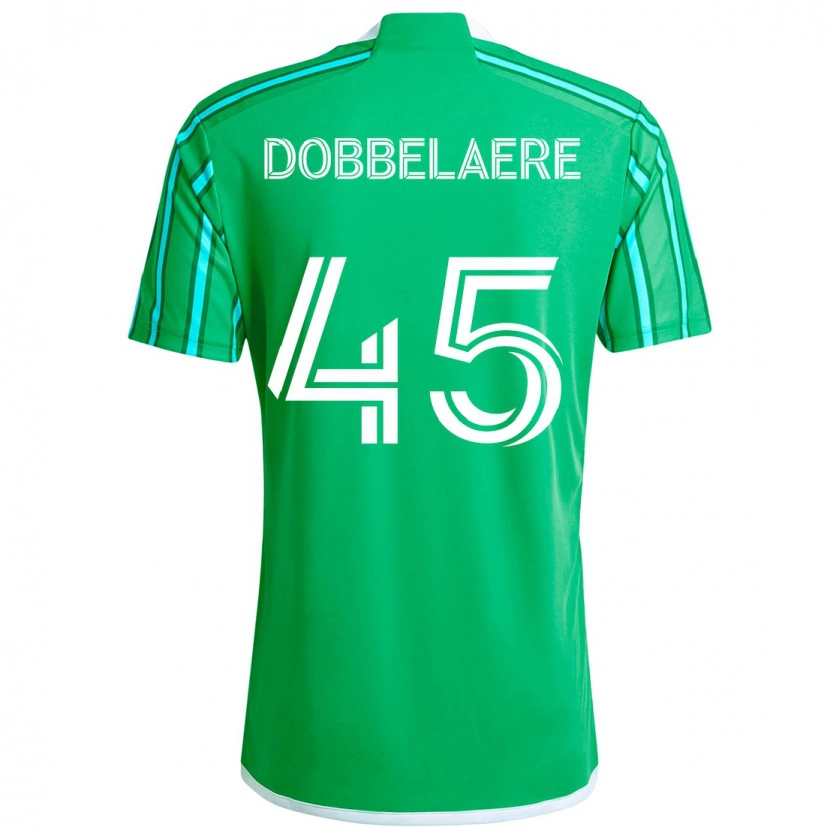 Danxen Męski Ethan Dobbelaere #45 Jasnoniebieski Domowa Koszulka 2025/26 Koszulki Klubowe