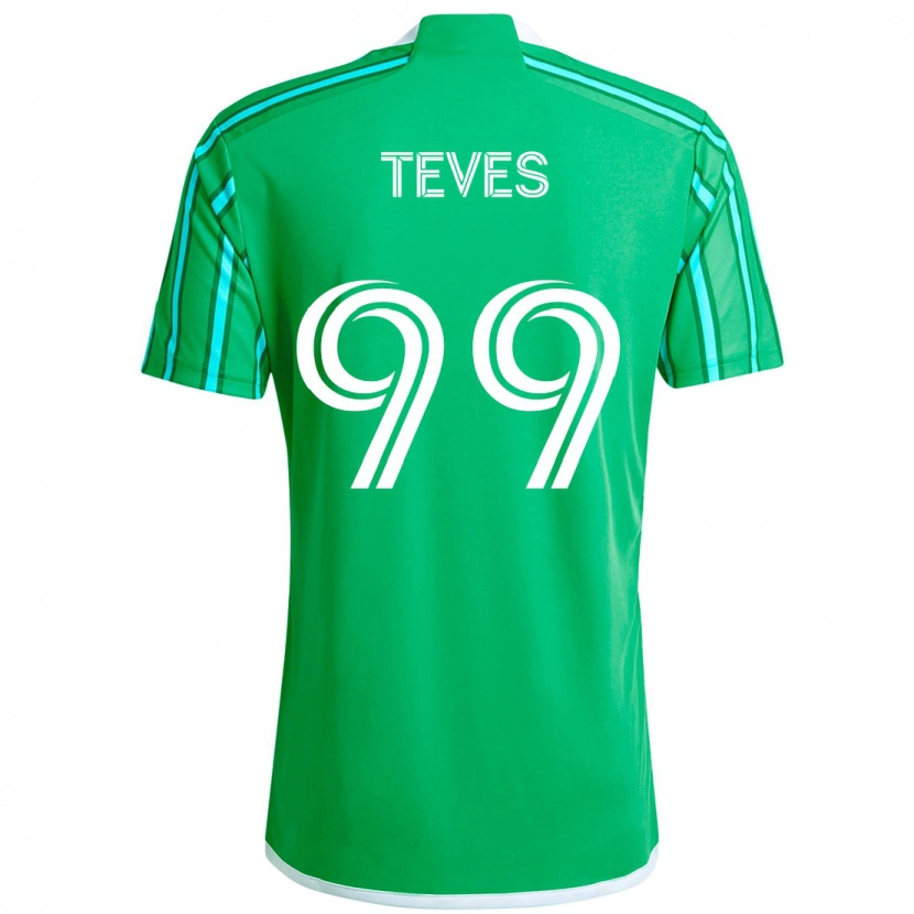Danxen Męski Dylan Teves #99 Jasnoniebieski Domowa Koszulka 2025/26 Koszulki Klubowe