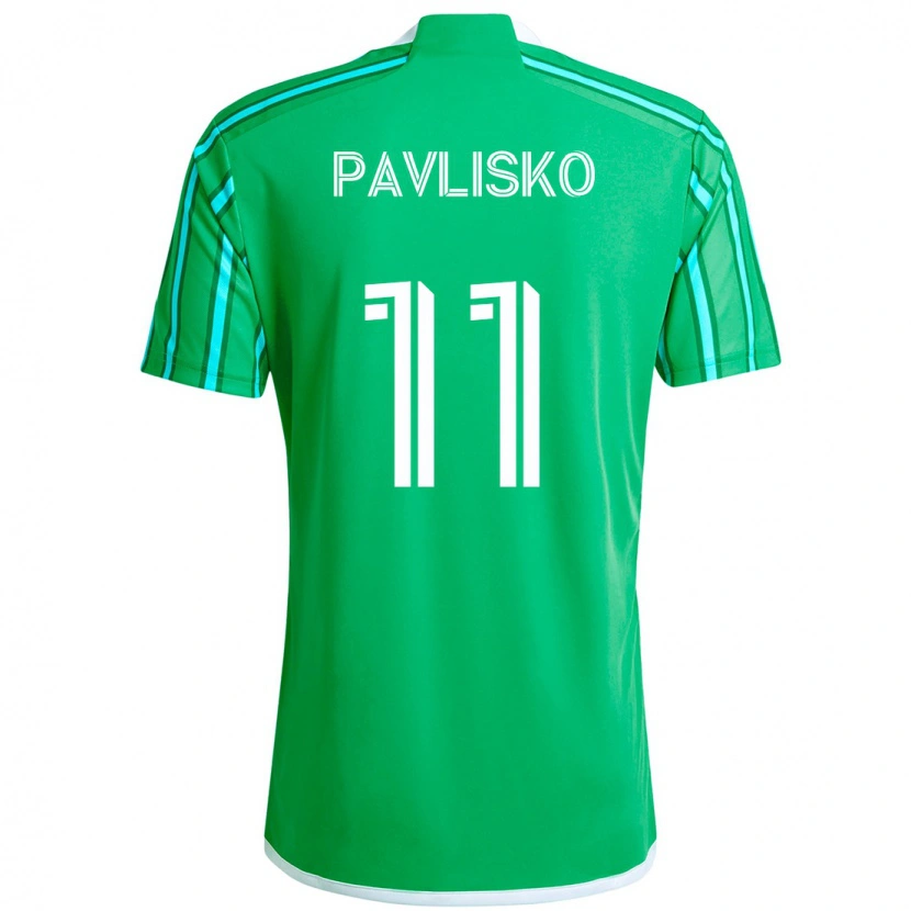 Danxen Męski Kirsten Pavlisko #11 Jasnoniebieski Domowa Koszulka 2025/26 Koszulki Klubowe